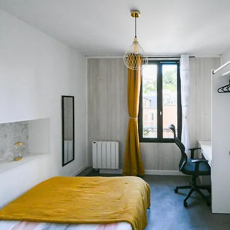 Verdun Dore - Parking Gratuit, Netflix, Balcon, Internet Fibre - 2 Ch 勒阿弗尔