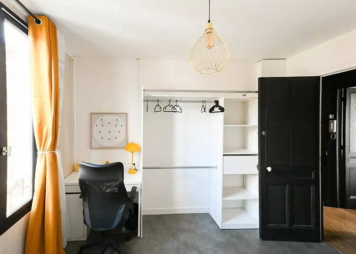 Апартаменты Verdun Dore - Parking Gratuit, Netflix, Balcon, Internet Fibre - 2 Ch Гавр